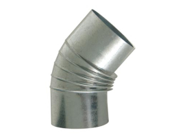 CODO GALVANIZADO CHIMENEA