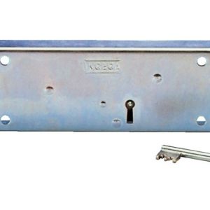 SERRURE DE PORTE EN MÉTAL AVEC LOQUETS À L'INTÉRIEUR