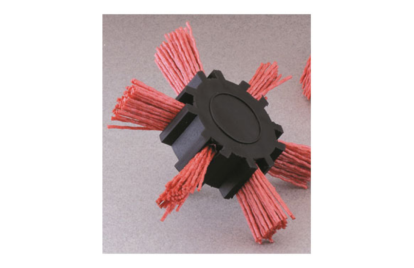BROSSE HÉLICOÏDALE EN NYLON ABRASLON RED SPIKE 6 MM BROSSE HÉLICOÏDALE EN NYLON ABRASLON RED SPIKE 6 MM