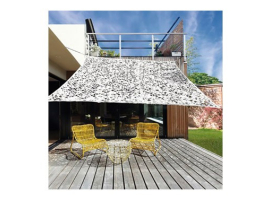 TOLDO POLIESTER CAMUFLAJE BLANCO