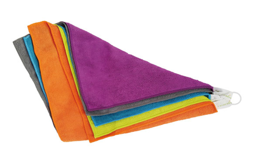 CHIFFON EN MICROFIBRES (5 CHIFFONS ASSORTIS)