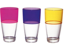 VASO CARLA COLOR PACK 3 UDS
