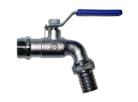 GRIFO CURVO RACORD MANGUERA