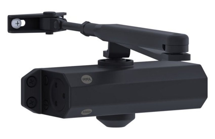 CIERRAPUERTA 3500 BRAZO NORMAL FUERZA 2-4 NEGRO YALE  CIERRAPUERTA 3500 BRAZO NORMAL FUERZA 2-4 NEGRO YALE