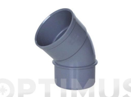 COUDE DE DRAINAGE PVC M-H