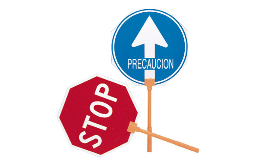 POIGNÉE MÉTALLIQUE DE LA PALETTE D'ARRÊT/DE PASSAGE