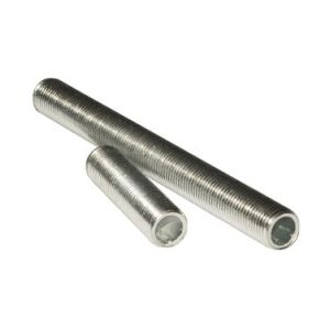TIGE FILETÉE CREUSE POUR LAMPE (2 PIÈCES)