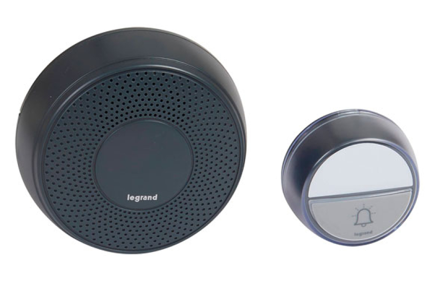 TIMBRE INALAMBRICO NEGRO