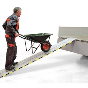 RAMPE PLATE FIXE EN ALUMINIUM