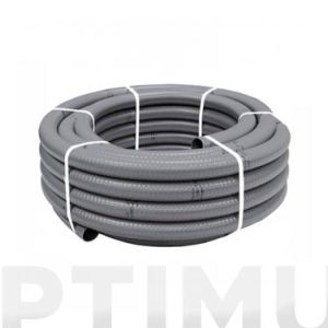 TUBO FLEXIBLE EVACUACION PVC GRIS  Ø 50 MM