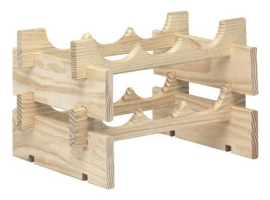 BOTELLERO PINO MACIZO MERLOT