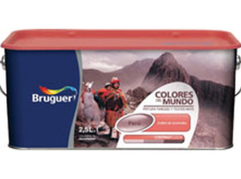 PINTURA PLASTICA MONOCAPA COLORES DEL MUNDO MATE