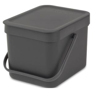 CUBO RECICLAJE SORT & GO' GRIS