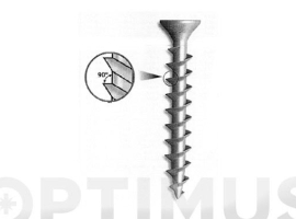 TIRAFONDO CABEZA PLANA POZI VBI