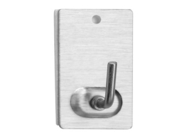 CROCHET ADHÉSIF 1 CROCHET ACIER INOXYDABLE 2040