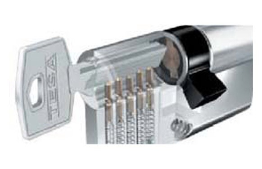 CILINDRO TE5 LATON LLAVE SERRETA