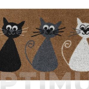 FELPUDO COCO ESTAMPADO 70X40 CM
