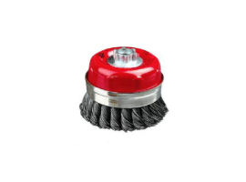 CEPILLO TAZA PUA ACERO TRENZADA M14