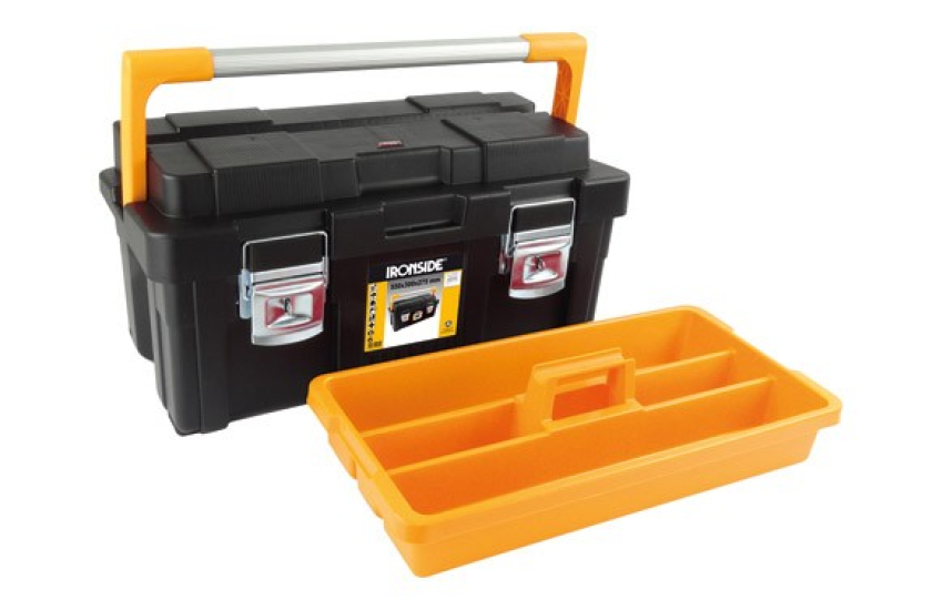 BOÎTE À OUTILS ABS BLACK PROFESSIONAL PLUS