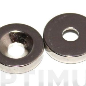 AIMANT NÉODYME BAGUE FRAISÉE 6 PCS
