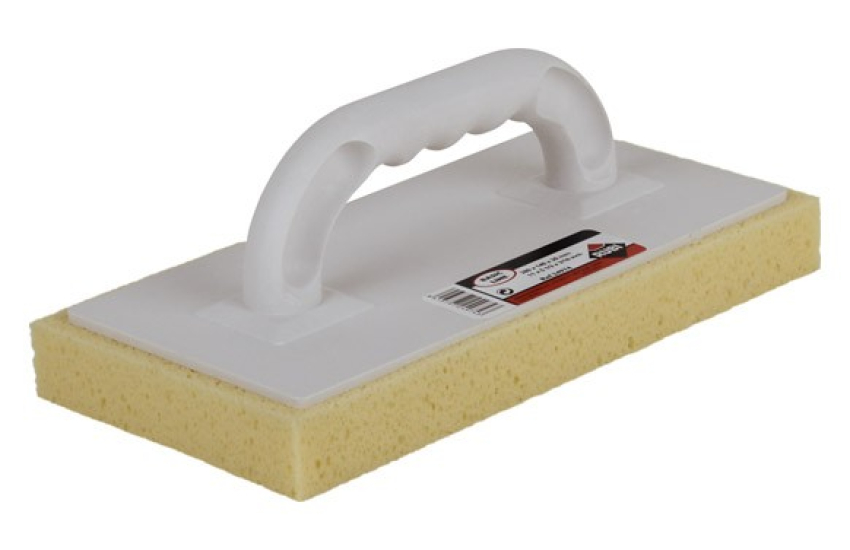 TALOCHA RECTANGULAR PLASTICO CON ESPONJA 