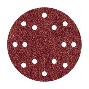 DISQUE DE PONÇAGE BOIS BOIS MÉTAL GR 120 5 PCS.