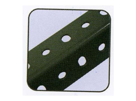 ÉTAGÈRE D'ANGLE GRIS FONCÉ