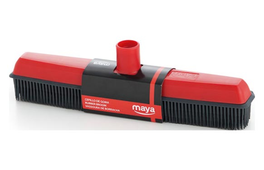 ESCOBA GOMA SIN MANGO