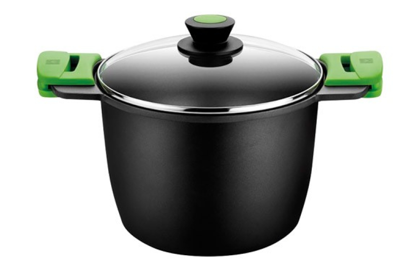 POT ÉLEVÉ COUVERCLE EN FONTE D'ALUMINIUM VERRE ANTÉRIEUR POT ÉLEVÉ COUVERCLE EN FONTE D'ALUMINIUM VERRE ANTÉRIEUR