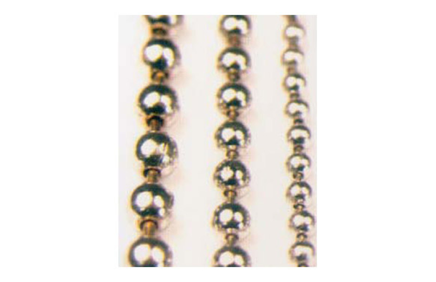 CADENA BOLAS LATON CROMADO