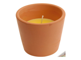 VELA CITRONELA BOL TERRACOTA