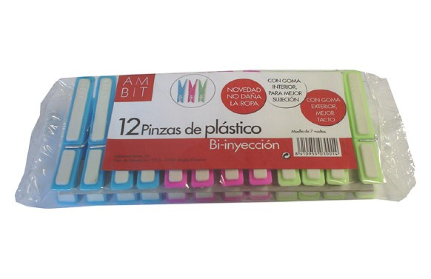 PINZA PLASTICO INYECCION 12U AMBIT