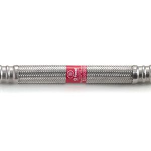 CONEXION FLEXIBLE INOX PRESION