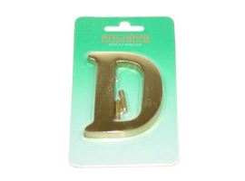 LETTRE EN LAITON 75 MM