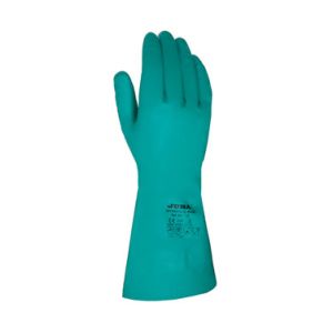 GANT NITRILE FLOQUÉ VERT 0.8X330