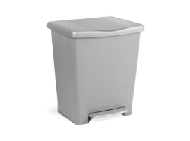 CUBO CON PEDAL MILENIUM 23 L GRIS
