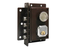 CERRADURA SOBR. C9111-I 87X32X140MM BOMB. 50MM IZQ MARR DORC