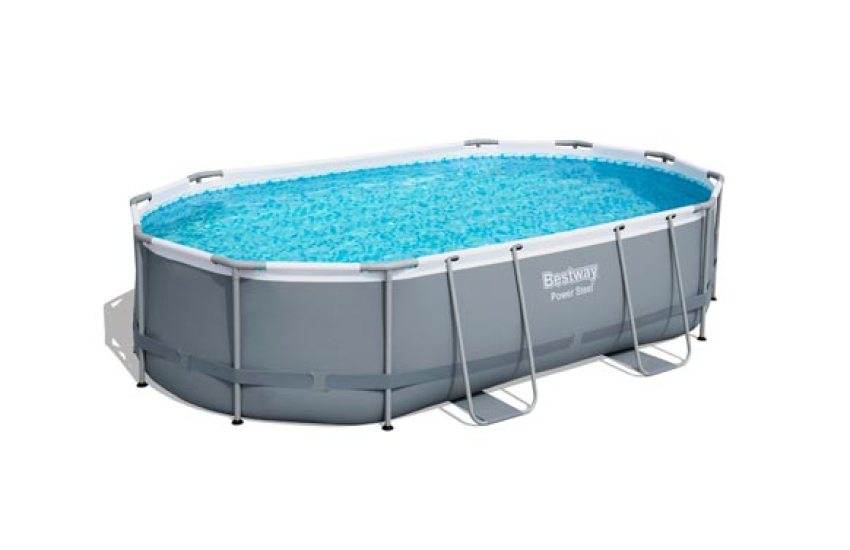 PISCINA POWER STEEL OVAL 10949 L DEPURADORA DE CARTUCHO 3028 L/H 