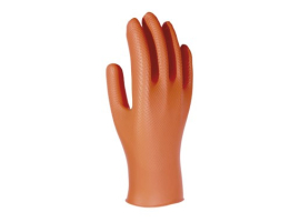 GUANTE DESECHABLE NITRILO UNIGRIP NARANJA 50 UDS