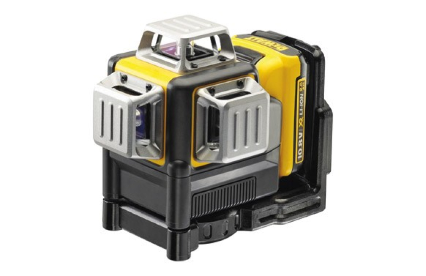 NIVEL LASER AUTONIVELANTE VERDE DE 3 LINEAS 360º XR 12 V DCE089D1G-QW