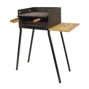 BARBECUE À CHARBON EN FER FORGÉ