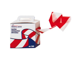 RUBAN DE MARQUAGE ROUGE/BLANC