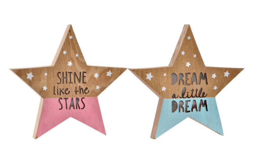 ESTRELLA MDF CON LEDS 