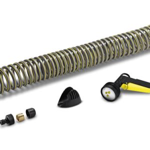 TUYAU FLEXIBLE EN SPIRALE AVEC RACCORDS