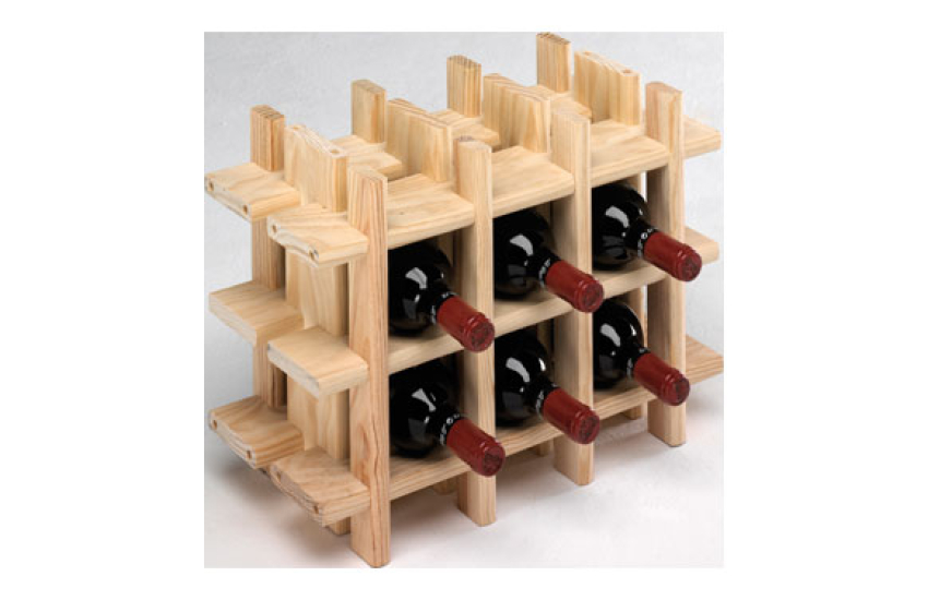 BOTELLERO PINO SIN BARNIZAR 