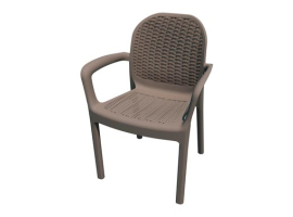 SILLON RATAN RESINA