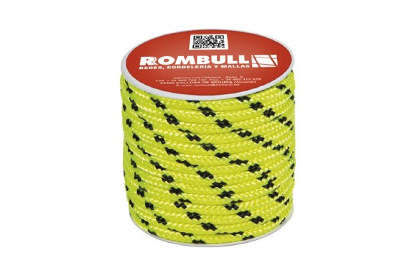 CUERDA POLIESTER TRENZADO CON ALMA Ø 8 MM