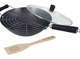 WOK ACERO SET REGALO