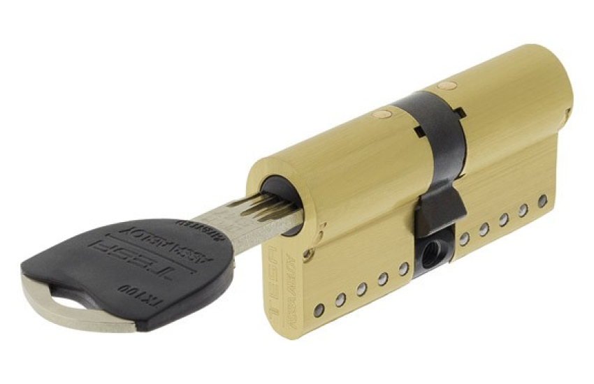CILINDRO TK100 LATON LLAVE PUNTOS