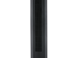VENTILATEUR TOUR NOIR TEMPO 15H AVEC TÉLÉCOMMANDE